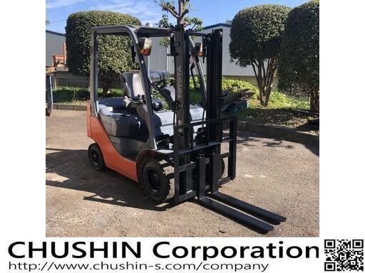 1トン　低稼働　エンジンフォークリフト　1t　1.0t　トヨタ　関東輸送費無料(条件有)