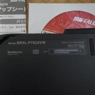 【取引中】BUFFALO BDXL対応 USB2.0 ポータブル...