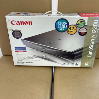 【ジャンク品】Canon カラーフラットベッドスキャナ