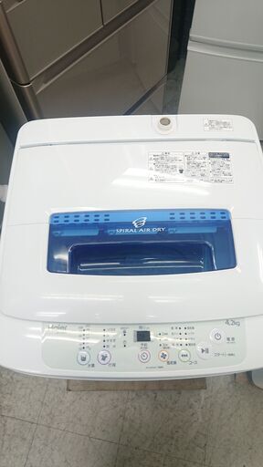 洗濯機　JW-K42M　ハイアール　2017年製　4.2㎏（Ｗ74）