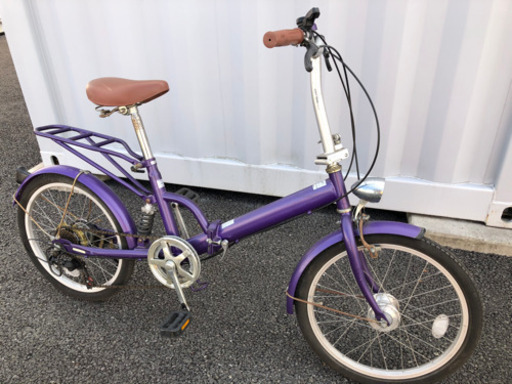 No.159【折りたたみ】 ☆激安☆折りたたみ自転車 20インチ 軽整備済み 