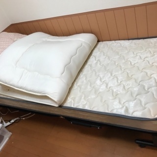 無料、折り畳み式シングルベッド、マットレスセット