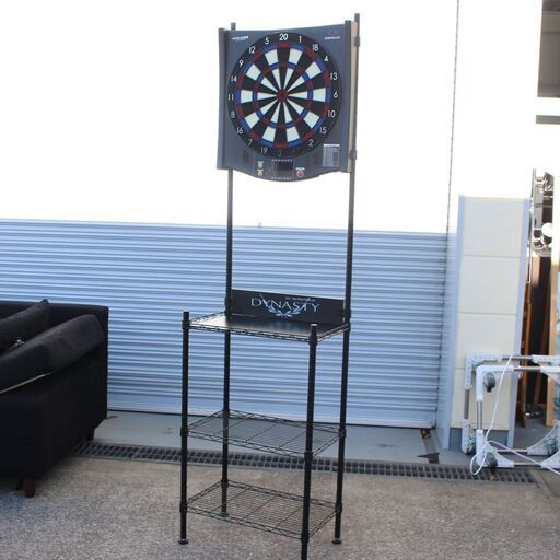 T011) ☆セット☆ DARTSLIVE 家庭用ダーツボード DARTSLIVE-100S ダーツスタンド セット 4人同時プレイ可能 ダーツマシン ダーツライブ