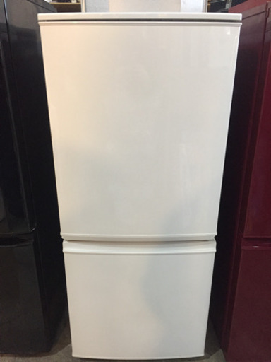 お安く！ SHARP 2ドア 冷凍冷蔵庫 SJ-D14B 2016年製