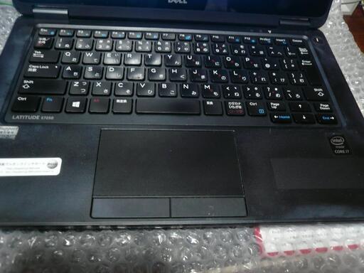 高速起動 DELL i7 5600U 16GBメモリ 128GBSSD win10 液晶左右上部少し