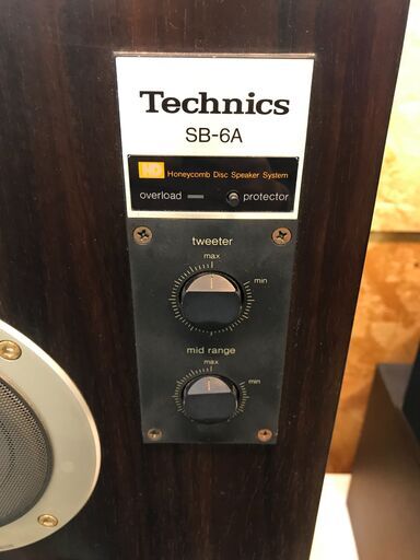 Technics　テクニクス　1982年発売　スピーカー　SB-6A