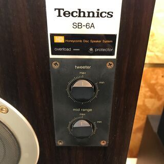Technics SB-6A 3ウェイ スピーカー テクニクス