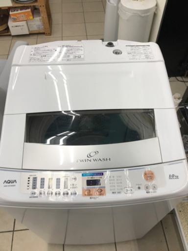 AQUA AQW-VW100G 2018年製 10kg 洗濯機
