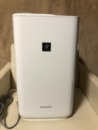 『値下げ！！』『美品』SHARP 加熱気化式加湿器　2018年製　HV-H55-W