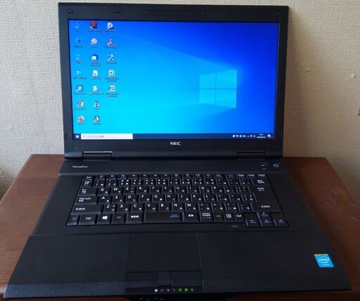 ノートパソコン NEC VersaPro PC-VK20EANCJ　Windows10(最新Ver.20H2)
