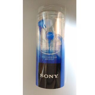 【新品未使用】SONY　MDR-EX15LP　イヤホン　カラー：ブルー