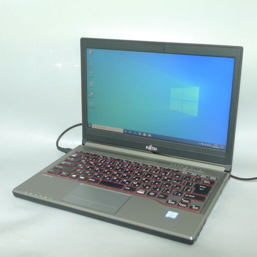 送料無料 新品SSD480GB ハイスペック Windows10 中古良品 13.3型 Fujitsu 富士通 E736/M ノートパソコン 第6世代 i5 16GB 無線 LibreOffice