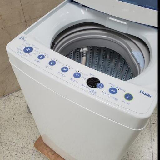 □配送・設置可□2019年製 Haier ハイアール 全自動洗濯機 JW-C55CK