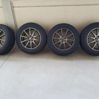 プリウス　スタッドレスタイヤホイールセット
