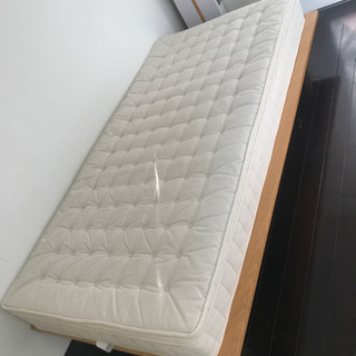 無印 ベッド フレーム マットレス 24日まで限定！