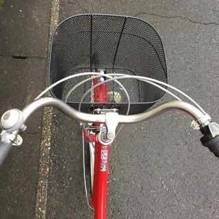 その他 ＜動作・美品＞26インチ・シティ自転車・シマノ6段変速・レッド
