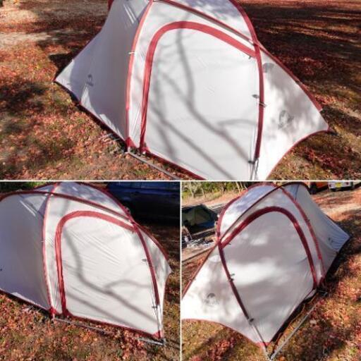 中古美品naturehike Hiby3 d 2 3人用キャンプ テント アップグレード版 レア チーズ 豊川のスポーツの中古あげます 譲ります ジモティーで不用品の処分