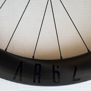 レイノルズ AR 58 62 カーボン ディスク ホイール セット シマノ ディープ リム チューブレス レディ ダーク ラベル