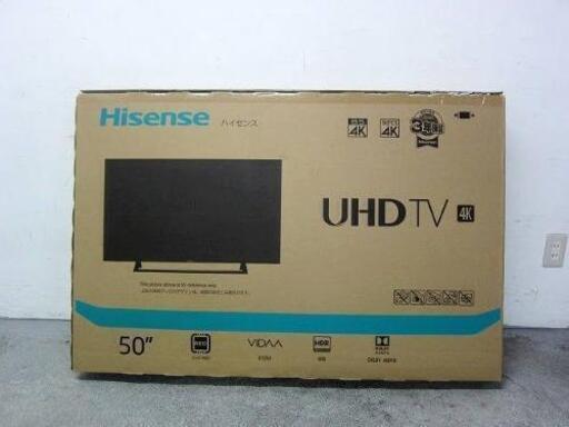 本日削除します！ハイセンス★50V型 4K 液晶テレビ 50E6800