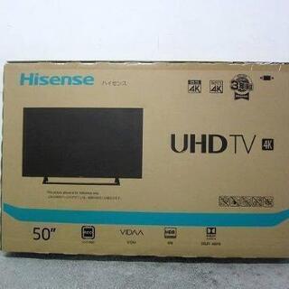 本日削除します！ハイセンス☆50V型 4K 液晶テレビ 50E6800