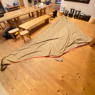 テンマクの焚火タープTCウイング