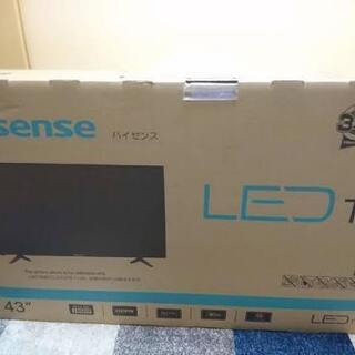 本日まで掲載します！ハイセンス Hisense 43V型 液晶テ...