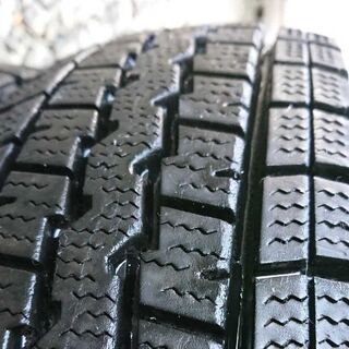 18年製 1シーズン使用 145R12 6PR ホイール付きスタッドレス