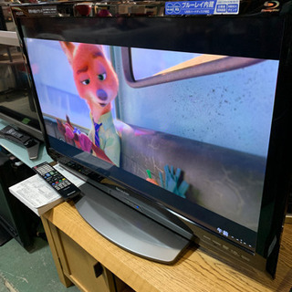 SHARP 32インチ 液晶テレビ ブルーレイ内蔵 外付けハードディスク対応  