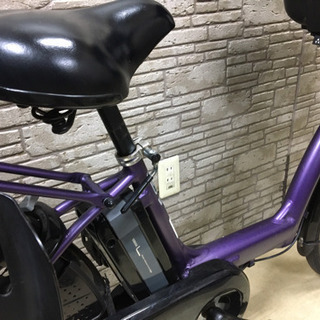 ヤマハ/ブリヂストン電動アシスト自転車26インチ8.9A h YAMAHA電動アシスト自転車26インチ 8.9Ah 紫 年末SALE 東京23区