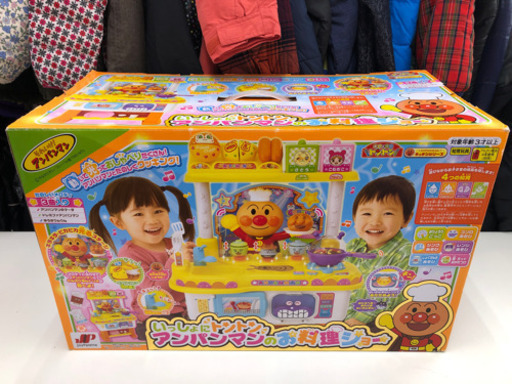 【未使用品】アンパンマン いっしょにトントン アンパンマンのお料理ショー