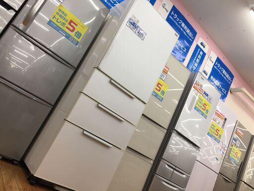 【トレファク鶴ヶ島店】AQUA 4ドア冷蔵庫 2012年製 355L