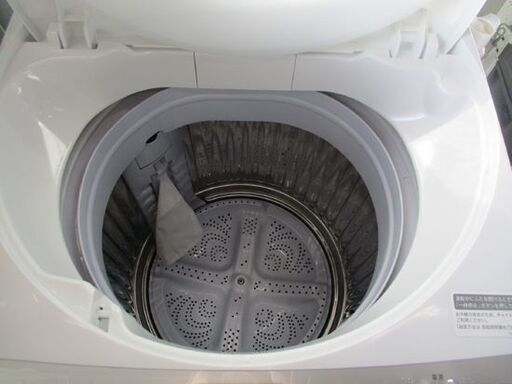洗濯機 6.0kg 2019年製 シャープ ES-GE6C 高年式 白 全自動洗濯機