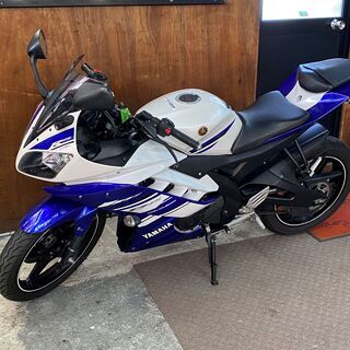 ヤマハ　YZF-R15  150cc  スポーツ／レプリカ  ホワイト　ブルー