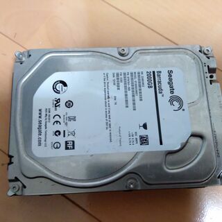 3.5インチハードディスクドライブ　２ＴＢ