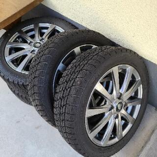 タイヤ、ホイール中古4本セット 軽四のアップグレードに！