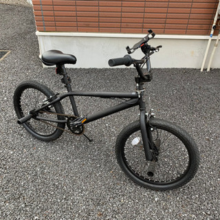 【お譲り先決定】BMX モアノ 20インチジャイロ付 マットブラック