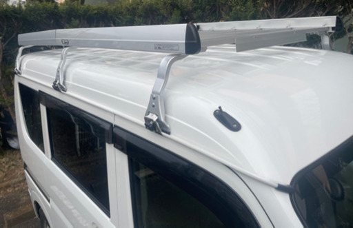 中古キャリア Da17v 横山製作所 Rocky ロッキー Sa 21h スズキ エブリィバン用 アルミ スチール製 6本脚業務用ルーフ なお 新三郷のキャリア ラックの中古あげます 譲ります ジモティーで不用品の処分