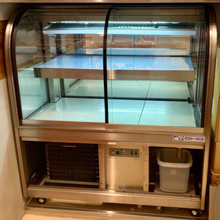 冷蔵ショーケース[OHGU-S-900FK]前引戸・背面壁付 ※思い切って値下げ
