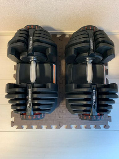 WILD FIT ワイルドフィット] アジャスタブルダンベル 40kg 2本