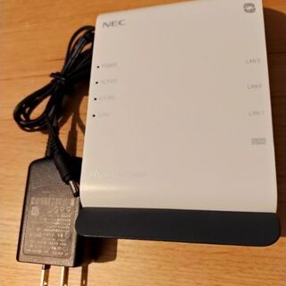 【ネット決済・配送可】NEC Wifiルーター WF800HP