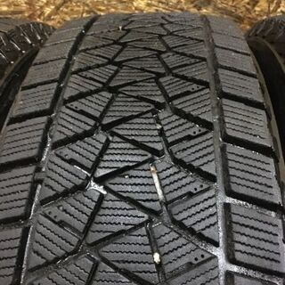 BS BLIZZAK DM-V2 225/65R17 17インチ スタッドレス 4本 2015～16年製 バリ溝 CX-5 ハリアー エクストレイル等　(VTP311) クレジットカード QR決済可能