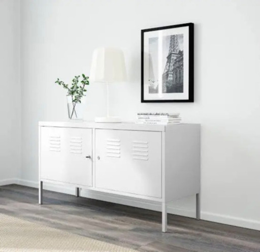 本日お渡し可　IKEA PSキャビネット　ホワイト　美品　取りに来て頂ける方希望