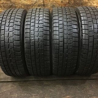 DUNLOP WINTER MAXX WM01 205/60R16 16インチ スタッドレス 4本 2016年製 ステップワゴン アクセラスポーツ等　(VTA468) クレジットカード QR決済可能
