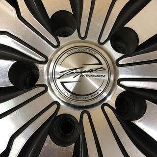 BADX 632 LOXARNY W.VISION ロクサーニ ダブルビジョン 社外 18インチ 4本 7.5J5HPCD114.3+48 ブラポリ エスティマ等　(VHG172) クレジットカード QR決済可能