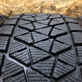 BS BLIZZAK DM-V2 225/60R17 17インチ スタッドレス 4本 2015年製 エクストレイル レガシィアウトバック クルーガー等　(TG395) クレジットカード QR決済可能