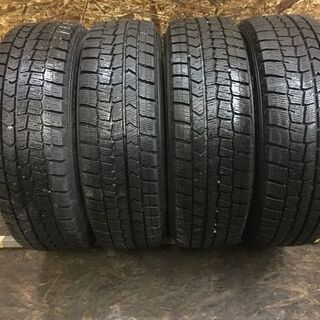 【DUNLOP WM02 175/65R15】スタッドレス【WORK Nezart ワーク ネッツァルト 15インチ 5.5J4HPCD100+40】ヴィッツ アクア等　(MTA50) クレジットカード QR決済可能