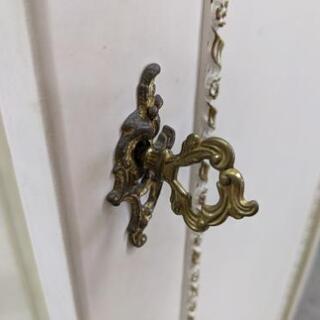 逸品が入荷！【江戸川店愛品館】アンティーク　イギリス　オリンパス社製　3枚扉クローゼット　キャビネット　ID：155-017302-007希少品