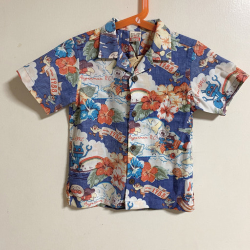 新品タグ付き　アンパンマン　アロハ　100