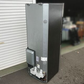 札幌市内★ シャープ 19年製 スリムな 2ドア冷蔵庫 225L ◆ SJ-D23E ステンレスシルバー系 / LED 省エネ 右開き スタンダードコラントッテトップのみ