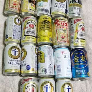 お酒、ビール、缶ビール18本　まとめ売りセット